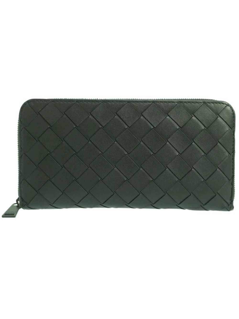 Bottega Veneta Intrecciato Zip Around Wallet Round Zipper Long